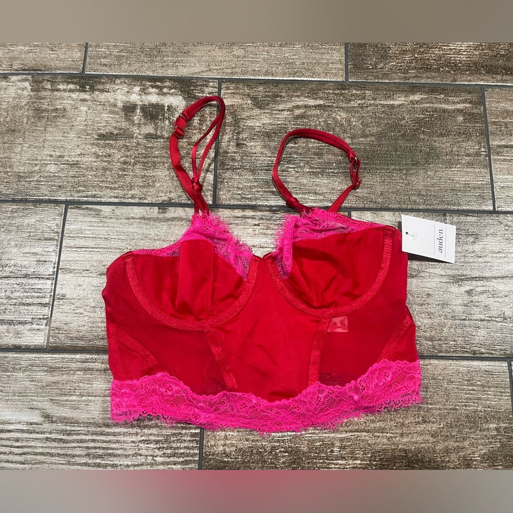 🩷❤️NEW Women's Lace Lingerie Corset - Auden Size XS NWT🩷❤️ - Picture 11 of 11